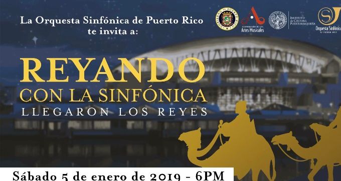 Concierto de reyes en el Coliseo de Puerto Rico! Orquesta Sinfónica de PR!
