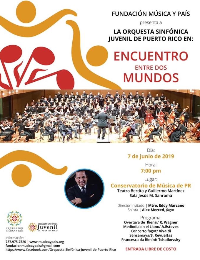 Orquesta Sinfónica Juvenil de 🇵🇷 Puerto Rico! Director invitado Eddy Marcano!