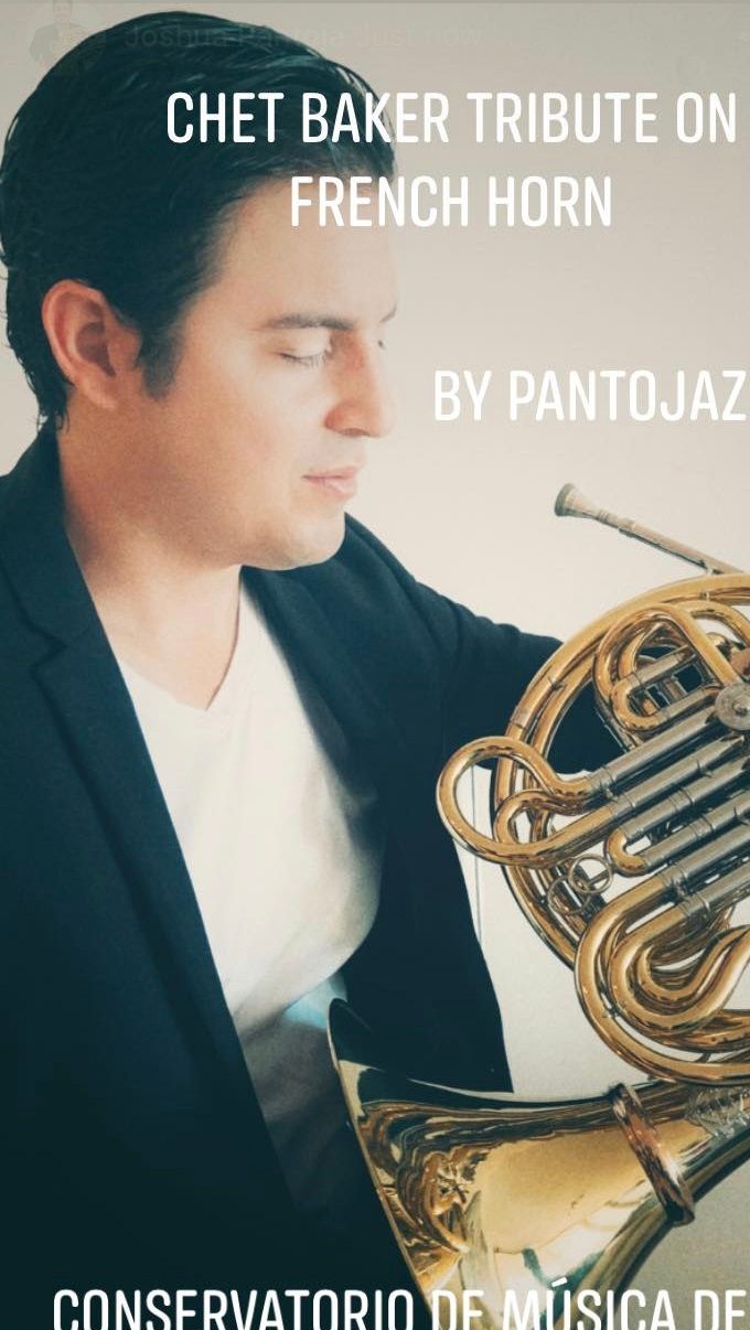 Tributo al trompetista Chet Baker en Trompa Francesa! Artistas invitados Gabriel Plácido en la batería, Sammy Morales en el Bajo y Joshua Pantoja Voz y Trompa! Ven y comparte con nosotros este próximo domingo 16 de febrero a las 4Pm en el Conservatorio de Música de Puerto Rico. Tickets $10