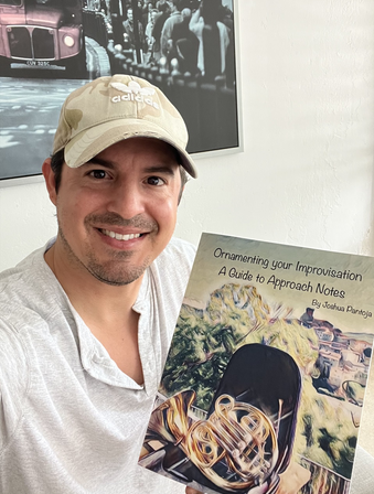 Check it out!!! It just arrived!!! My second book! “Ornamenting your Improvisation- A Guide to Approach Notes”!!! Extremely happy! 🙏🏼🙏🏼🙏🏼📯📯  Miren lo que me acaba de llegar!!!🙏🏼🙏🏼🙏🏼📯 Mi segundo libro! “Ornamenting your Improvisation- A Guide to Approach Notes!!! Súper contento!!!
